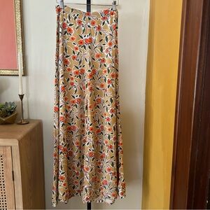 Valija Wide Leg Pants Floral Flowy Palazzo Bohemian Vacation Size 4 / Small